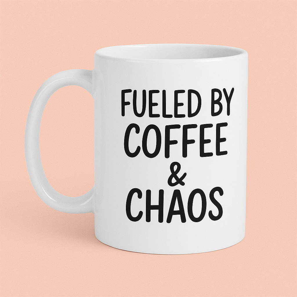 Fueled by Coffee & Chaos - Mom Mode Mug