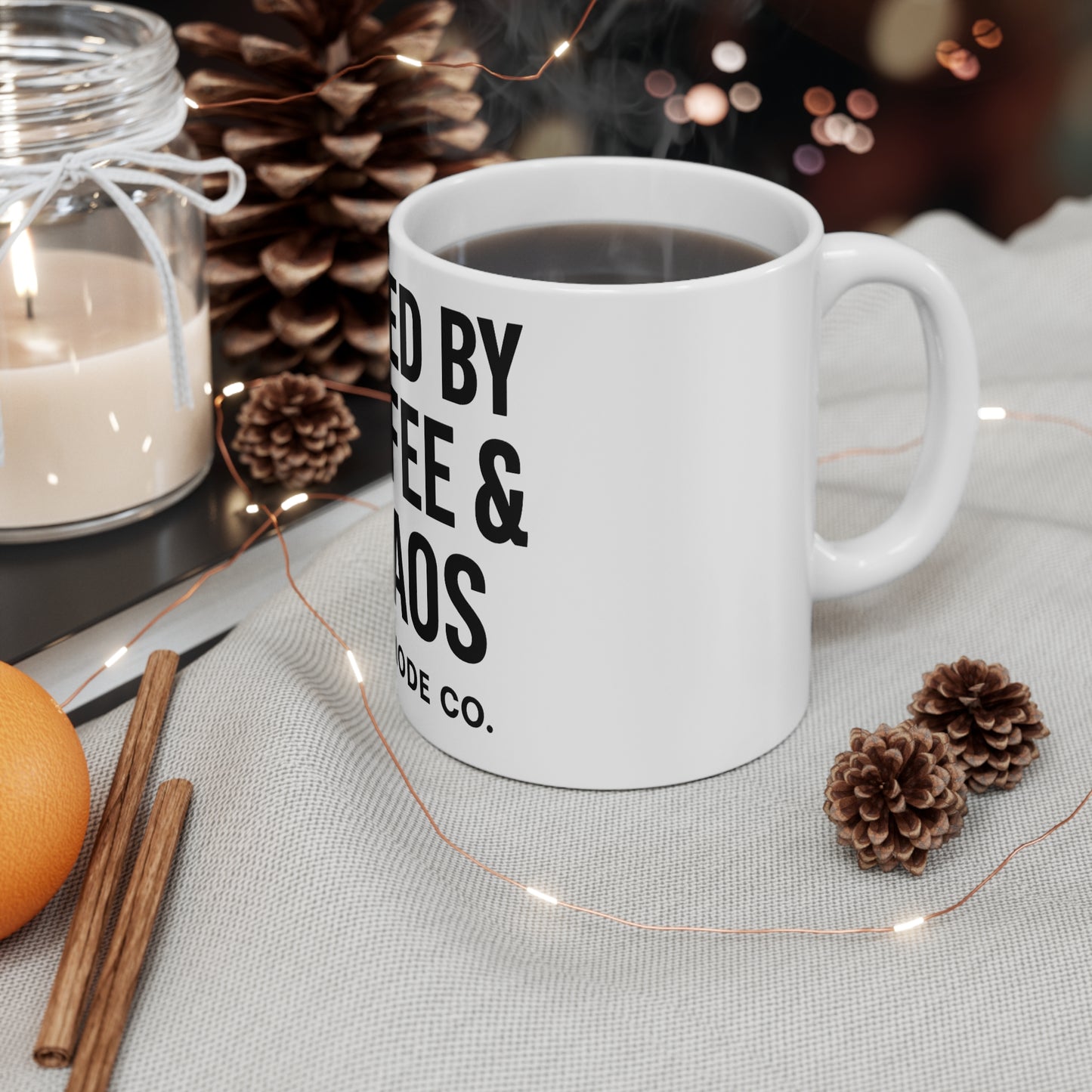 Fueled by Coffee & Chaos - Mom Mode Mug